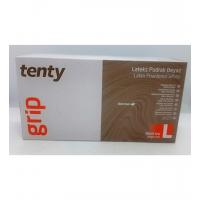 Tenty Grip Lateks  Eldiven Pudralı 100 LÜK L